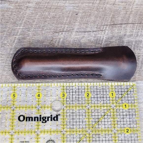 Handcrafted Horween Chromexcel Leather Case for Kaweco SPORT AL Pen *NO PEN - Picture 7 of 12